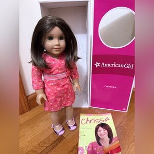 American Girl Doll Chrissa 2009 Retired Girl of the year. Excellent condition.